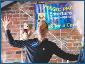 Top Manchester children's entertainer Magic Philip
